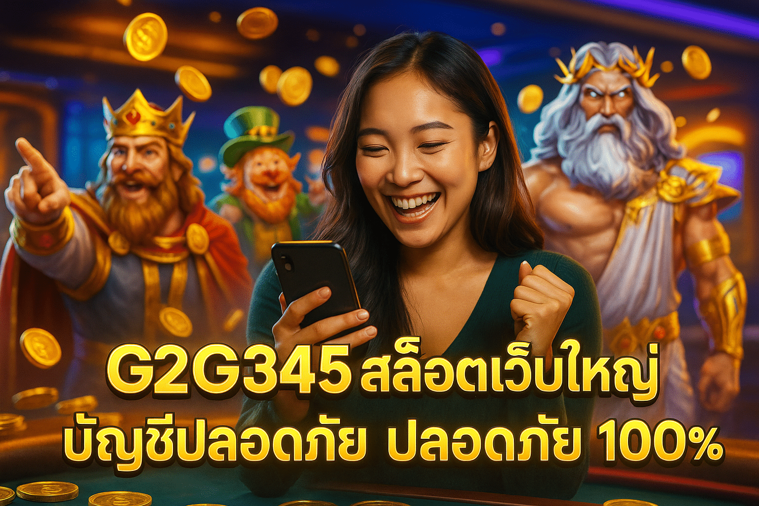 G2G345 สล็อตเว็บใหญ่ บัญชีปลอดภัย ปลอดภัย 100%