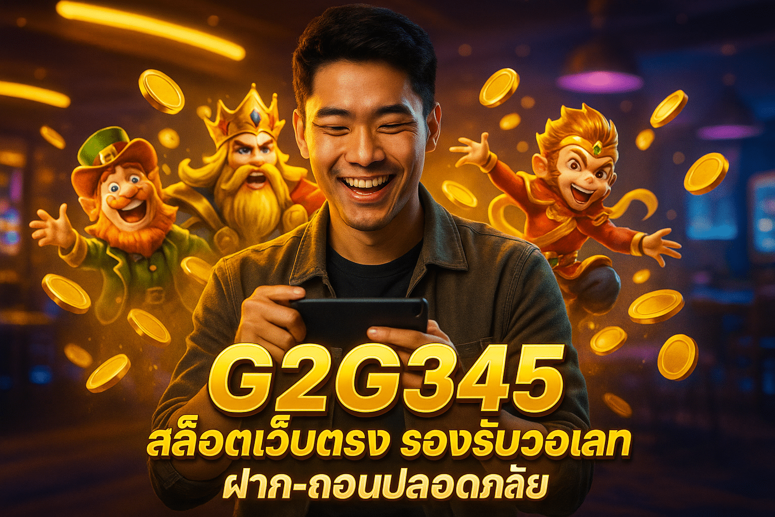 G2G345 สล็อตเว็บตรง รองรับวอเลท ฝาก-ถอนปลอดภัย