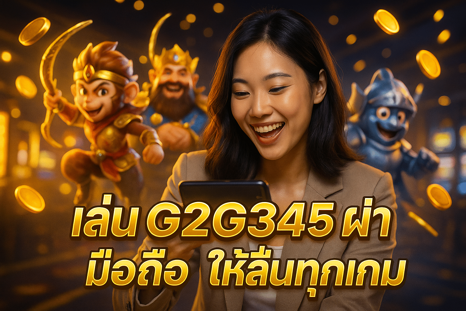 เล่น G2G345 ผ่านมือถือ ให้ลื่นทุกเกม